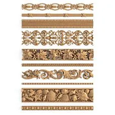 Carved Molding from Oak and Beech &ndash; Product Examples