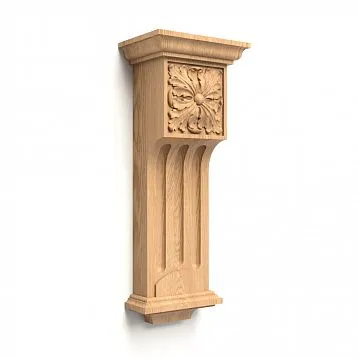 Carved bracket KR-025 for an elegant interior