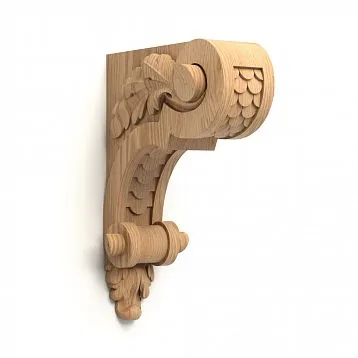 Carved Bracket KR-023 for an Elegant Interior