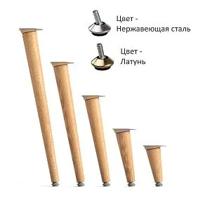 Turned furniture leg MN-145.1