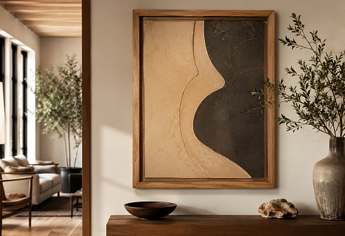 A large painting without a cheap frame: how to choose a wooden baguette for a poster, canvas, and art object