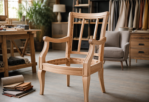 Buy a wooden chair frame: how to choose the base for upholstery and interior style