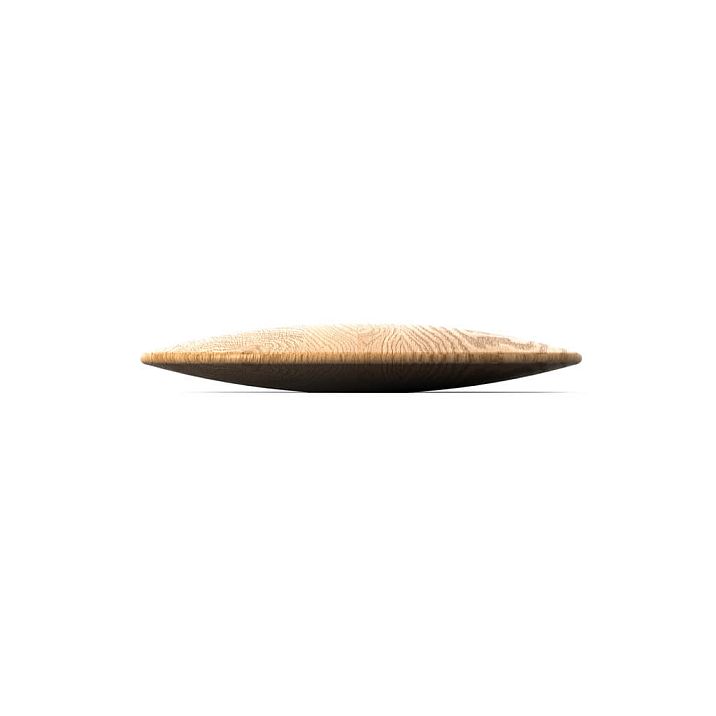 Wide wooden disc KN-010 with a 34 mm hole