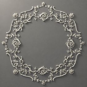 Ceiling rosette CRPU-067