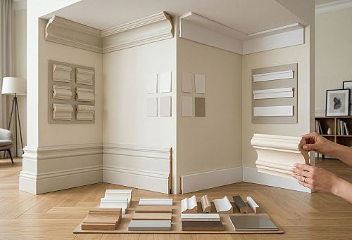 Skirting Board for Cornice: How to Match Skirting Board and Cornice in the Same Style for Floor, Walls, and Ceiling
