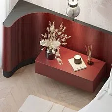 slatted panel pan-001 flexible decorative panel made of vertical oak slats panel bending