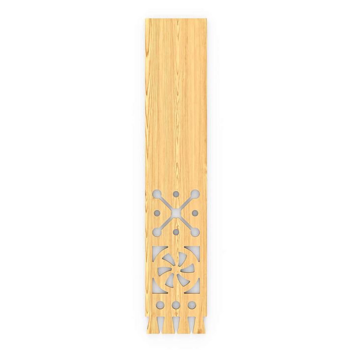 Carved wooden insert SNL-21 for decorative structures