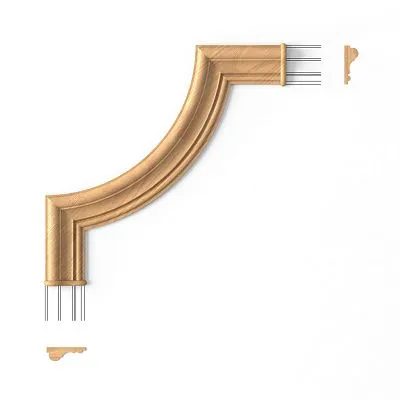 Corner molding MLD-003U вид спереди