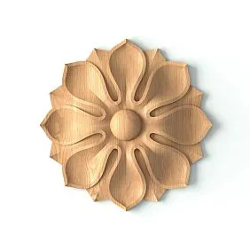 Wooden Rosette R-002