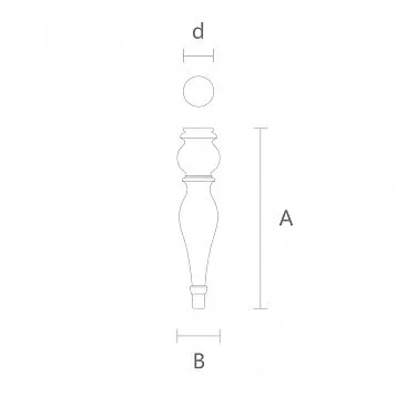 Wooden legs for purchase in St. Petersburg