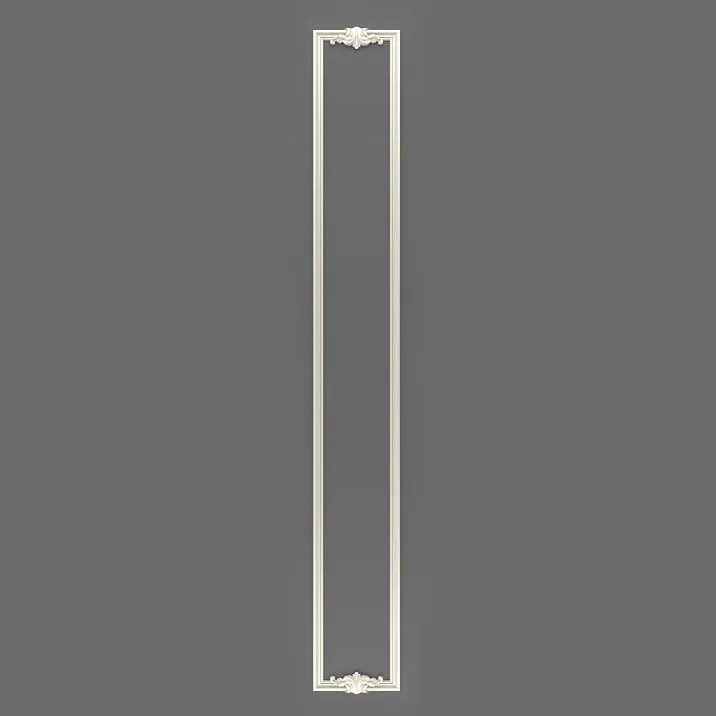 Buy STAVROS polyurethane wall decor CPU-1-1 &mdash; an elegant composition with carved details for neoclassical interiors