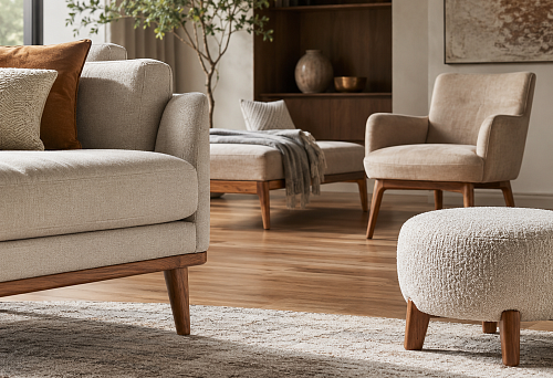 Wooden legs for a sofa: how to choose supports for upholstered furniture, armchair, banquette, and pouf