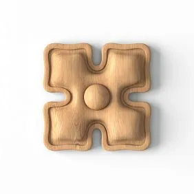 Wooden Rosette R-040