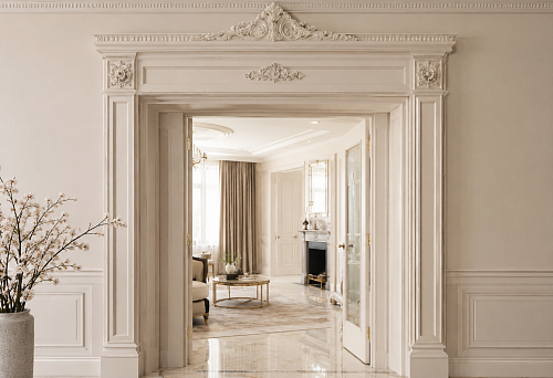 STAVROS door frame molding &mdash; door, portal and opening decor
