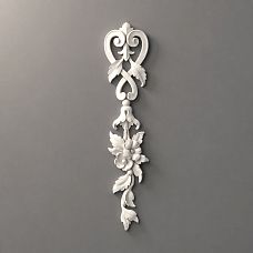 Relief decoration NPU.VRS-012, decorative element made of polyurethane