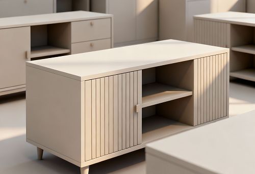 3D Furniture Models in Digital Design for Basis Furniture Maker