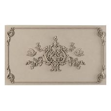 Carved elements from solid wood for furniture facades, C-047 decor set