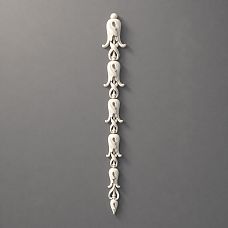 NPU-502 polyurethane molding decor &mdash; a narrow vertical decorative overlay in classic style