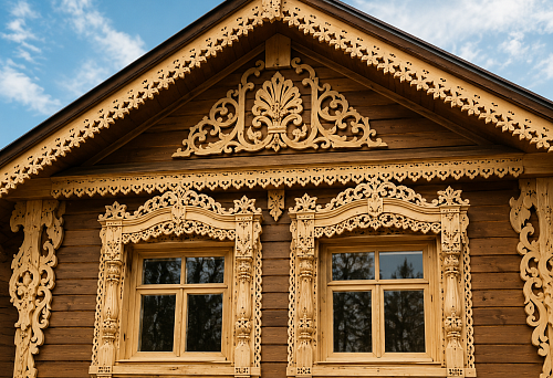 Buy house carving &mdash; carved wooden decor for facade and home