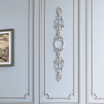 Wooden Decor N-278, carved inserts for walls