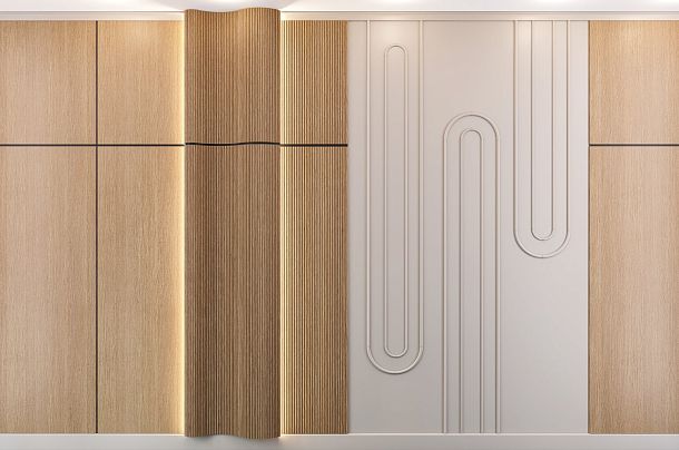 Wall panel decorating idea INTPAN-006