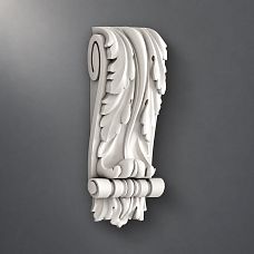 Decorative brackets for shelves for purchase in Moscow, polyurethane appliqu&eacute;