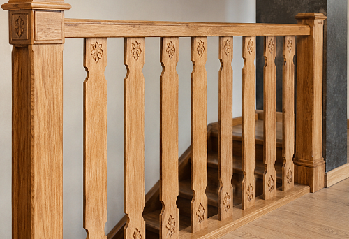 Buy flat balusters for stairs &mdash; wooden balusters for railings