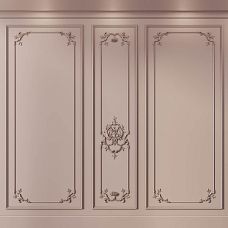 Polyurethane set CPU‑8‑3 for expressive wall decor in an elegant style.
