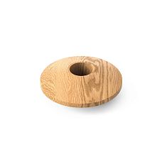 Geometric shape KN-007 made of solid wood with a 34 mm hole