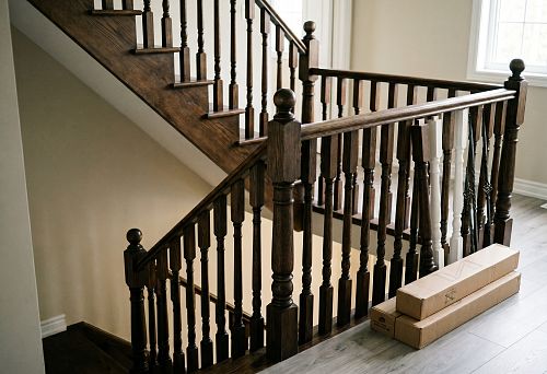 Balusters for stairs with a turn and landing: how to choose and buy a railing kit