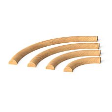 Solid wood corner molding MLD-027U-1 for interior decoration