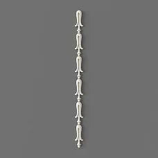 NPU-506 polyurethane molding decor &mdash; a thin vertical decorative overlay in classic style