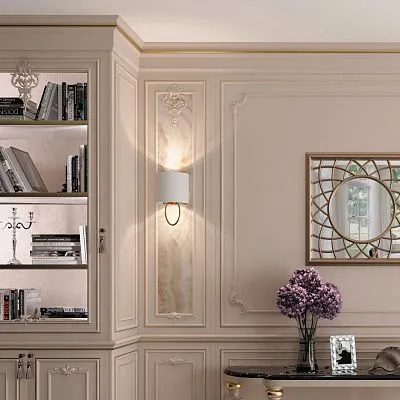 Декоративные накладки MLD-2-1 for furniture и фасадов, фото в интерьере