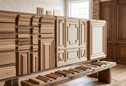 Buy wooden wall moldings: how to choose a profile for frames, panels, and an accent wall