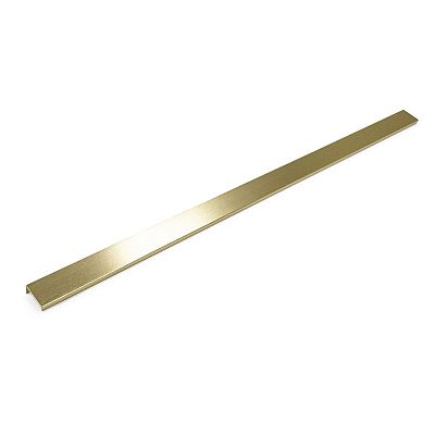 Ручка-профиль из матового темного золота 1200 мм для кухонь, шкафов