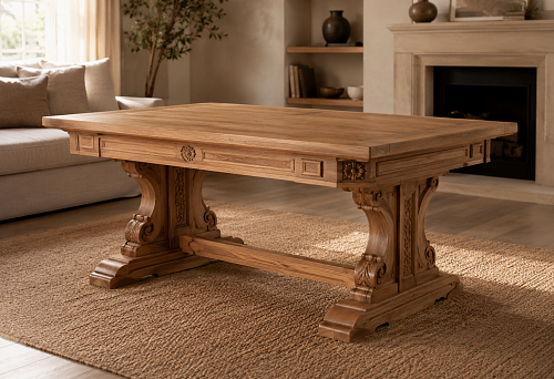 Designer table from STAVROS components: how to buy table legs, choose an underframe and create a unique piece of furniture