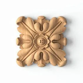 Wooden rose R-051