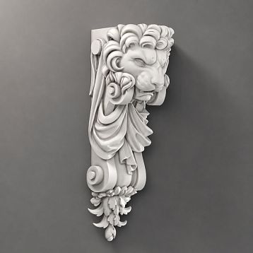 Polyurethane relief decor KRPU-034