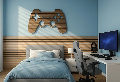 MDF Interior Panel 16&times;40&times;2800 for Gaming Room Decor