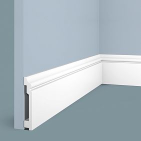 Baseboard BA100 polystyrene HIWOOD 100mm x 17mm x 2.0m.