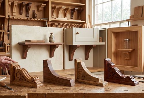 Buy wooden shelf bracket: how to choose a beautiful support for walls, furniture, and niches