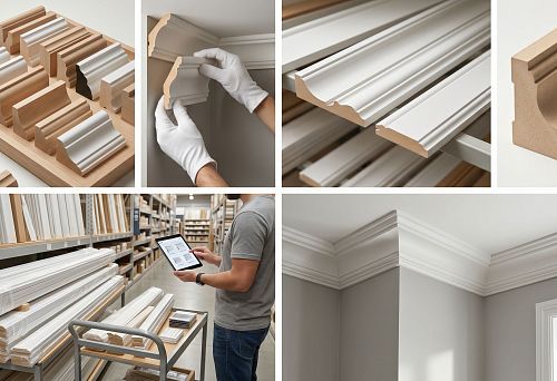 MDF ceiling plinth: how to choose and buy a cornice for the joint between wall and ceiling
