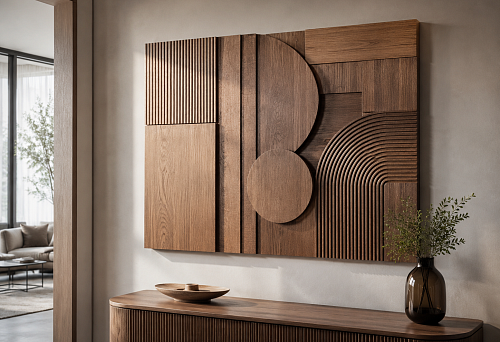 Wooden wall panel: how to choose a decorative composition for the interior