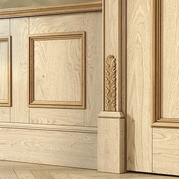 Carved overlay N-090.1 wooden