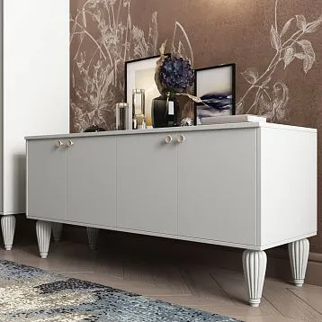 Carved Wooden Leg MN-044