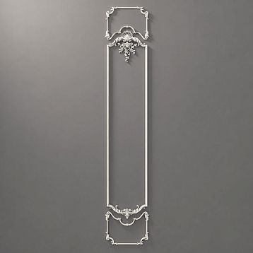 Overall view of Relief decoration CPU.VRS-061, showcasing elegant ornament and smooth scrolls
