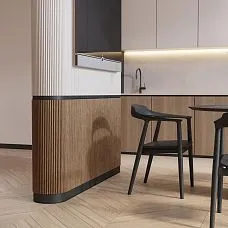 slatted panel pan-001 interior wall panel made of mdf slats decorative wall finish