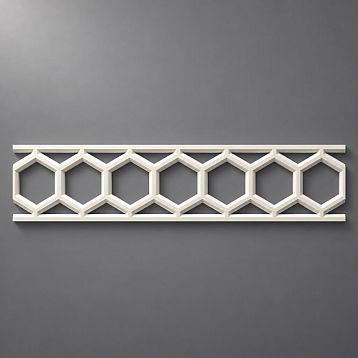 Buy decorative polyurethane molding KPU-118 &mdash; decorative overlay for classic and modern interiors