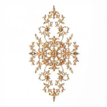 Wooden decor set C-052 for furniture, detailed composition