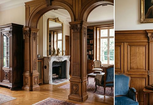 Wooden pilaster: how to choose a decorative vertical element for a portal, wall, cabinet, and classic interior
